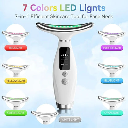 7-in-1 Multi-Function Facial Massager | جهاز تدليك الوجه متعدد الوظائف 7 في 1