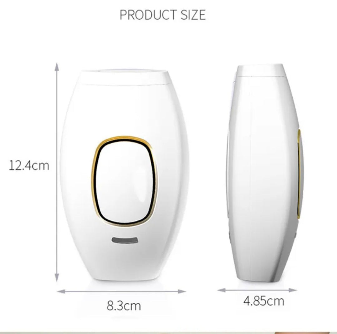 IPL Laser Hair Removal Handset System for Women & Men with Razor & Safety Glasses