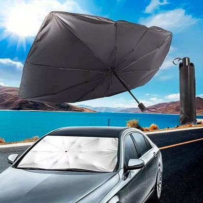 Premium UV Protection Windshield Cover | غطاء حماية من الشمس لزجاج السيارة