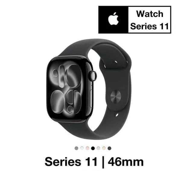 SR11 Series 11 Smart Watch (Apple-Style Design) – AMOLED Display, Bluetooth Calling, Health & Fitness Tracker