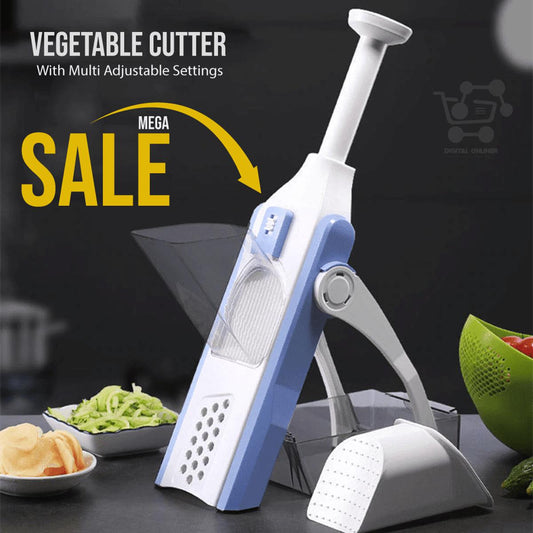 Adjustable Vegetable Slicer & Mandoline Cutter - قطاعة خضار متعددة الاستخدامات قابلة للتعديل (مندولين)