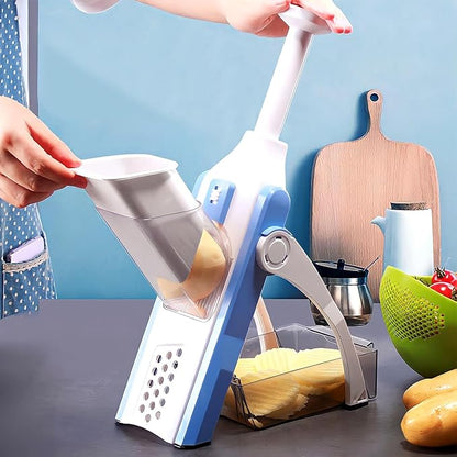 Adjustable Vegetable Slicer & Mandoline Cutter - قطاعة خضار متعددة الاستخدامات قابلة للتعديل (مندولين)