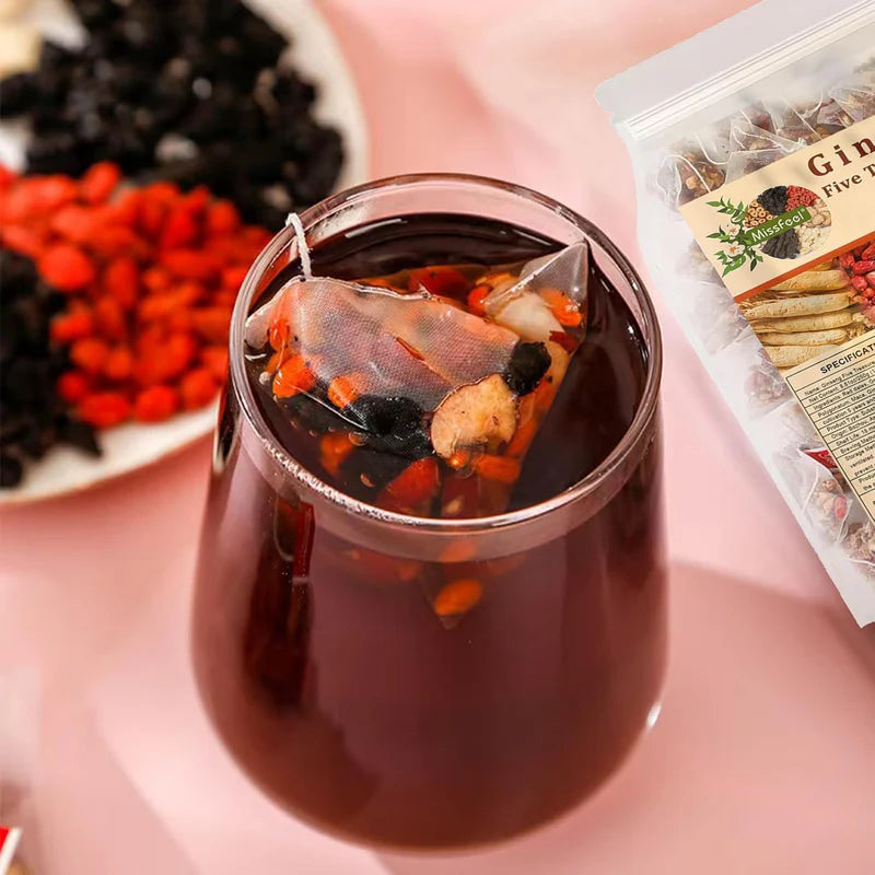 Healthy Herbal Ginseng Tea | شاي الجنسنج الصحي بالأعشاب