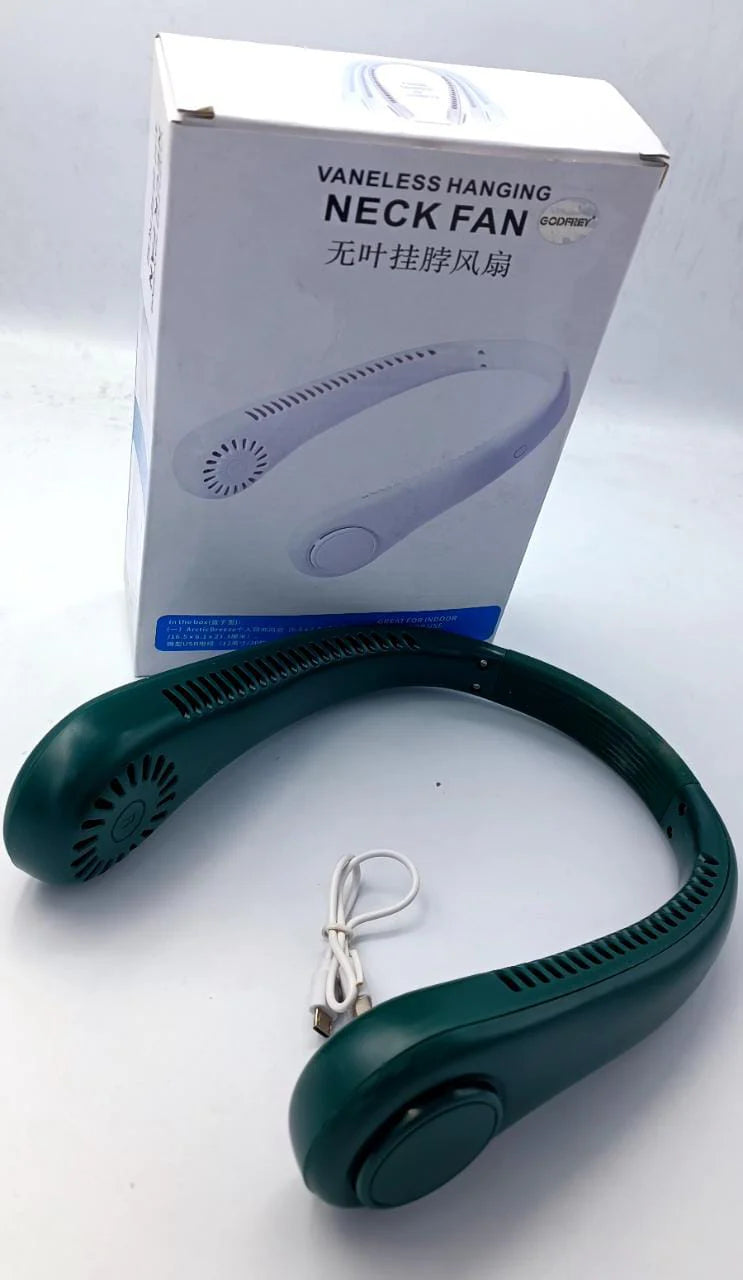 Portable Neck Fan Rechargeable | مروحة رقبة محمولة قابلة للشحن